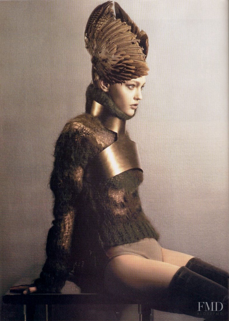 Sasha Pivovarova featured in Alcyone, June 2006