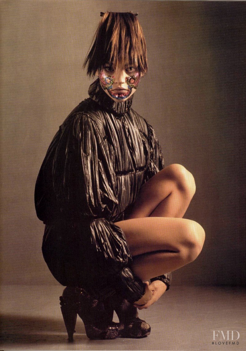 Sasha Pivovarova featured in Alcyone, June 2006