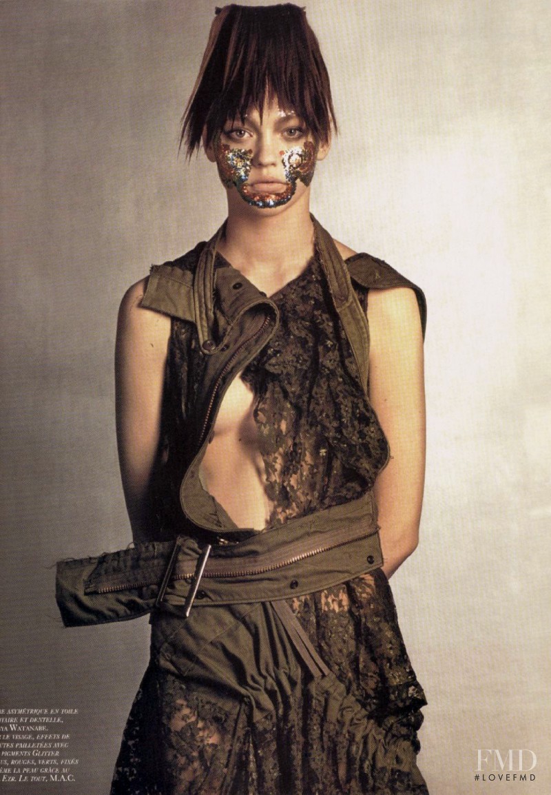 Sasha Pivovarova featured in Alcyone, June 2006