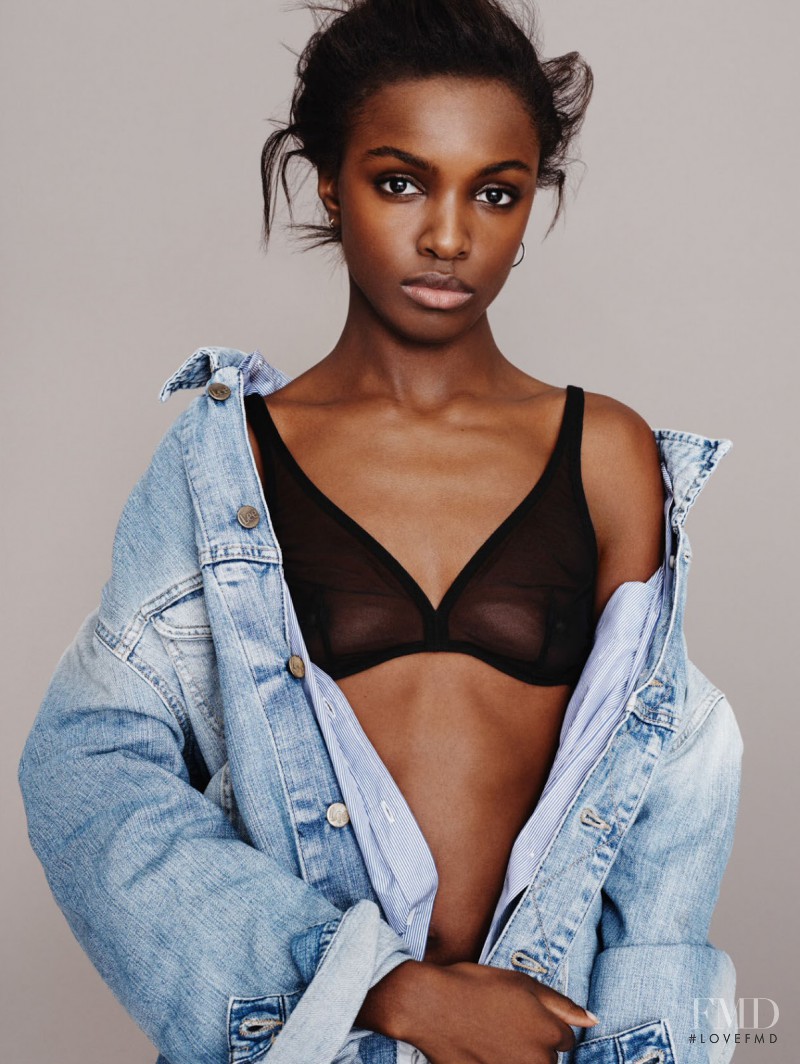 Leomie Anderson featured in The Skin We Live In, April 2017
