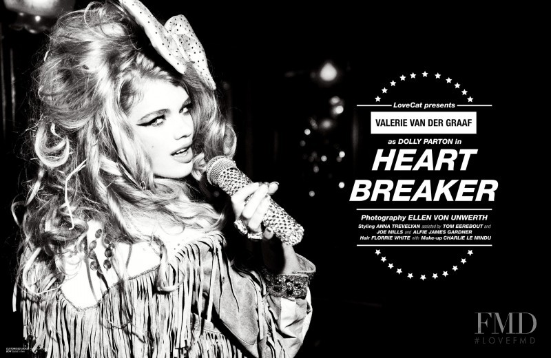 Valerie van der Graaf featured in Heart Breaker, March 2012
