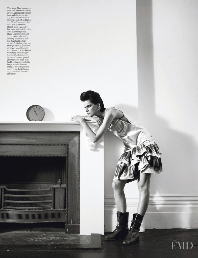 Stella Tennant featured in Hail Pale, May 2012