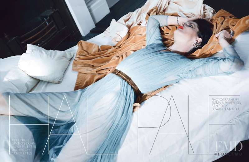 Stella Tennant featured in Hail Pale, May 2012