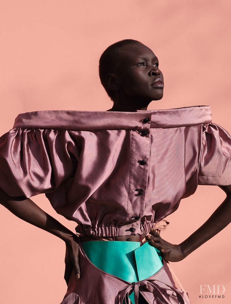 Alek Wek featured in Come Together, February 2017