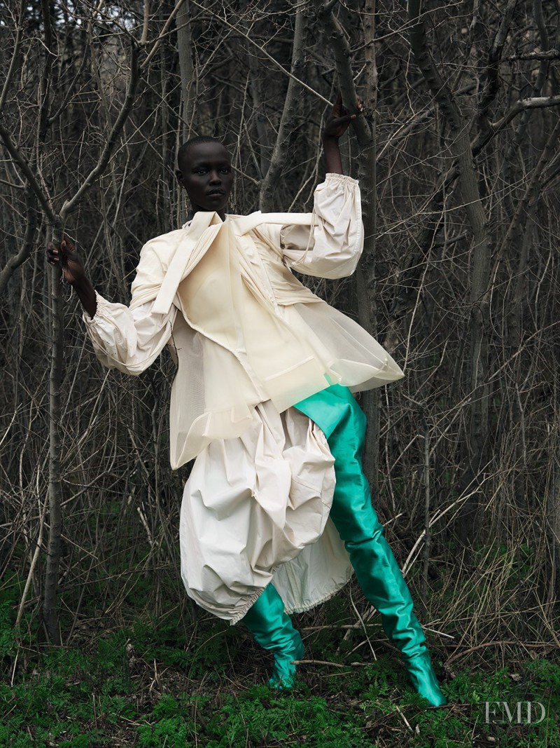 Alek Wek featured in Come Together, February 2017