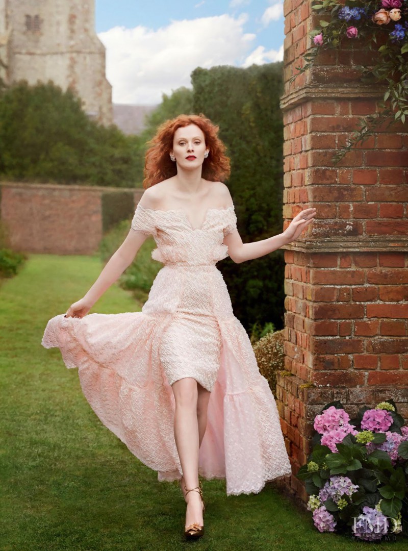 Karen Elson featured in The Velvet Vixen, June 2017