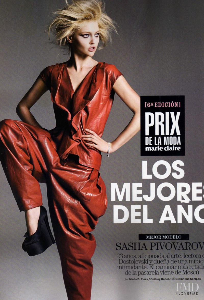 Sasha Pivovarova featured in Los Mejores Del Año , December 2008