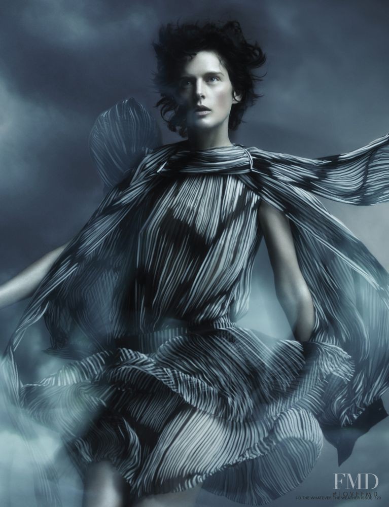 Stella Tennant featured in Gale Force Winds, March 2012