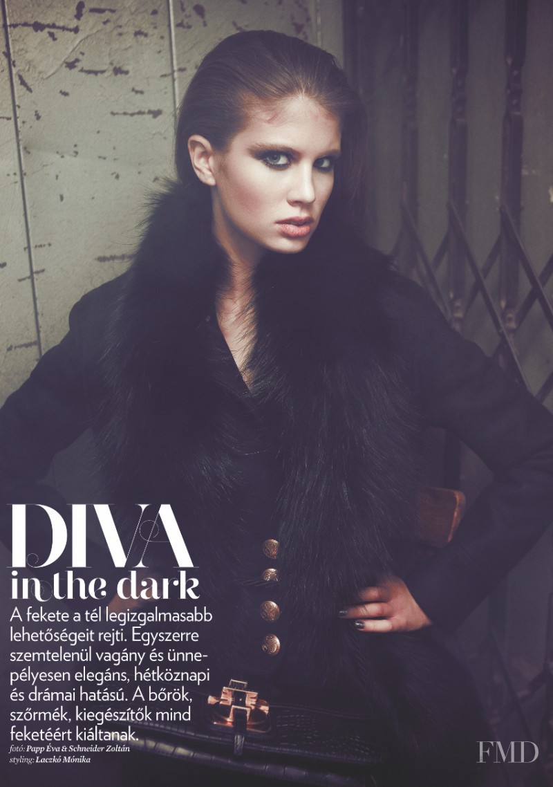 Livia Pillmann featured in Diva in the Dark, December 2012