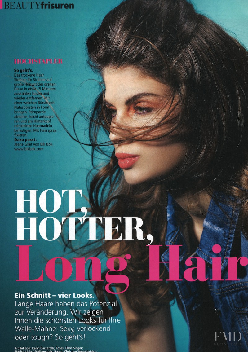 Livia Pillmann featured in Hot, Hotter, May 2015