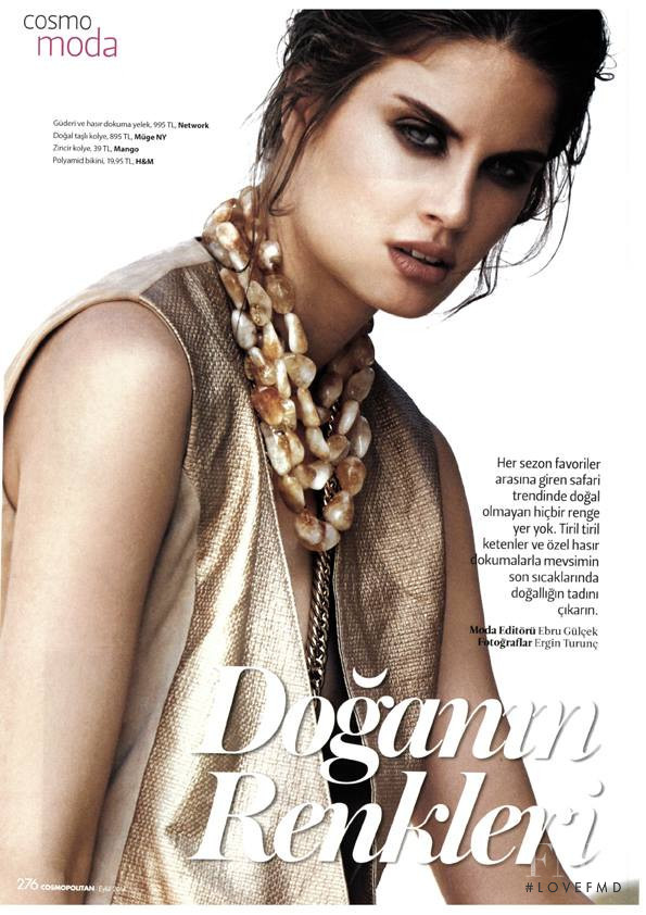 Livia Pillmann featured in Doganm Renkleri, September 2014