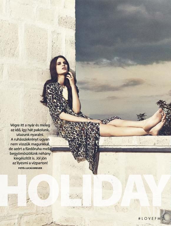 Livia Pillmann featured in Holiday, June 2014