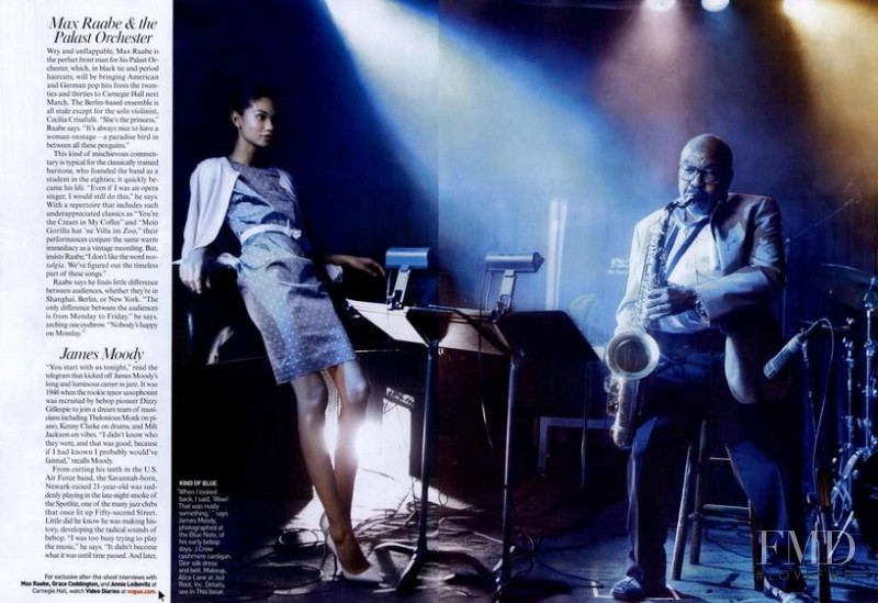 Chanel Iman featured in Manhattan rhapsody, December 2009