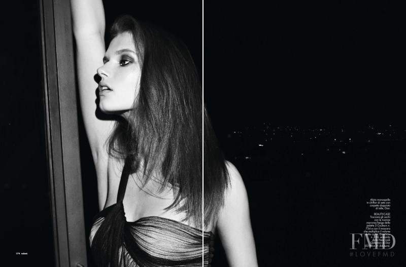 Giedre Dukauskaite featured in Paris La Nuit, May 2012