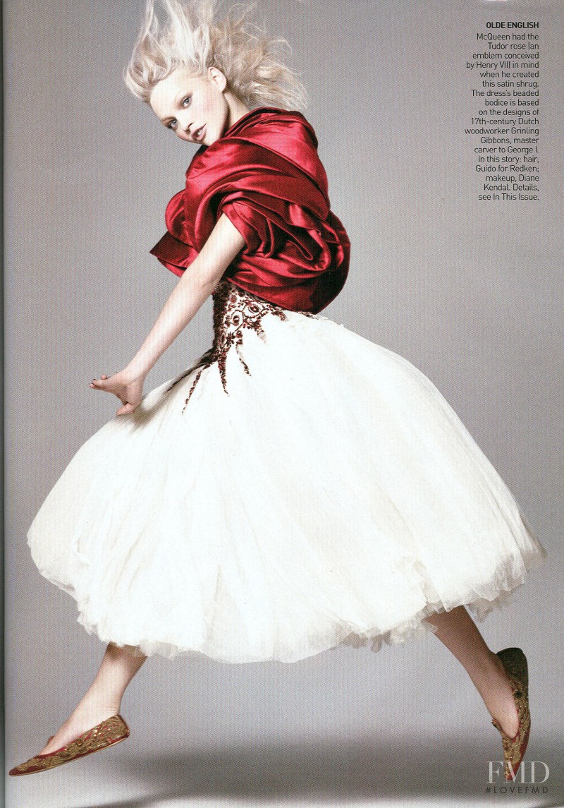 Sasha Pivovarova featured in Noble Endeavor, September 2008