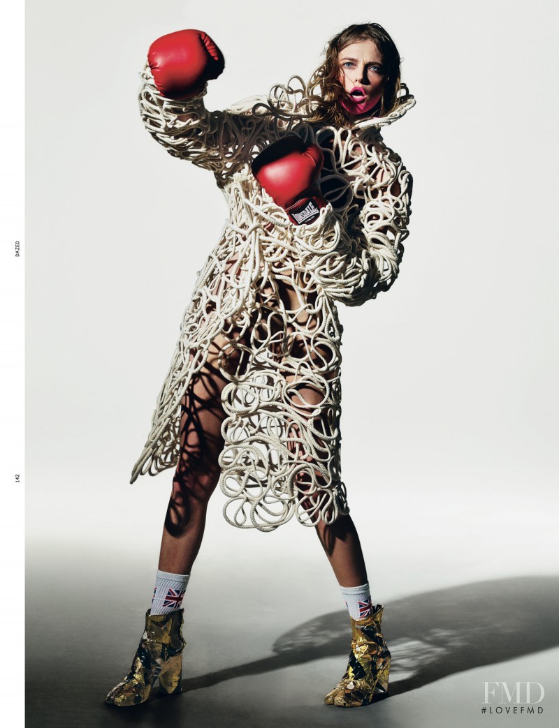 Vlada Roslyakova featured in Sporting Couture, April 2012