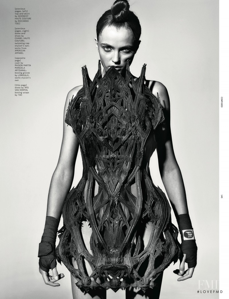 Vlada Roslyakova featured in Sporting Couture, April 2012