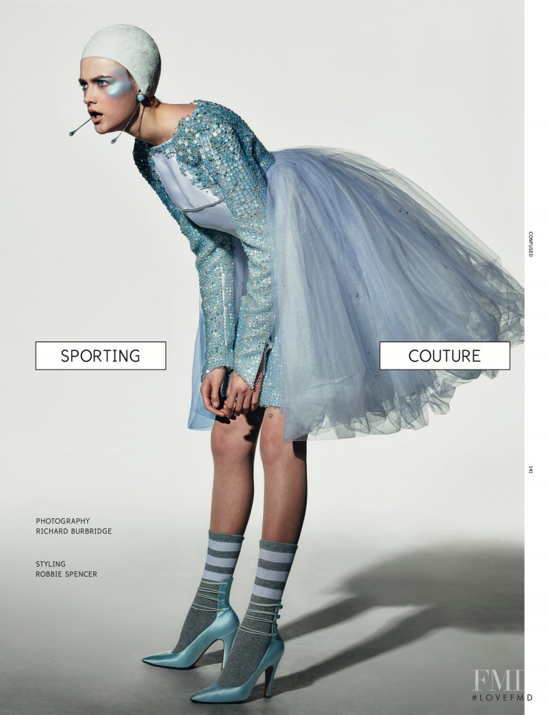 Vlada Roslyakova featured in Sporting Couture, April 2012