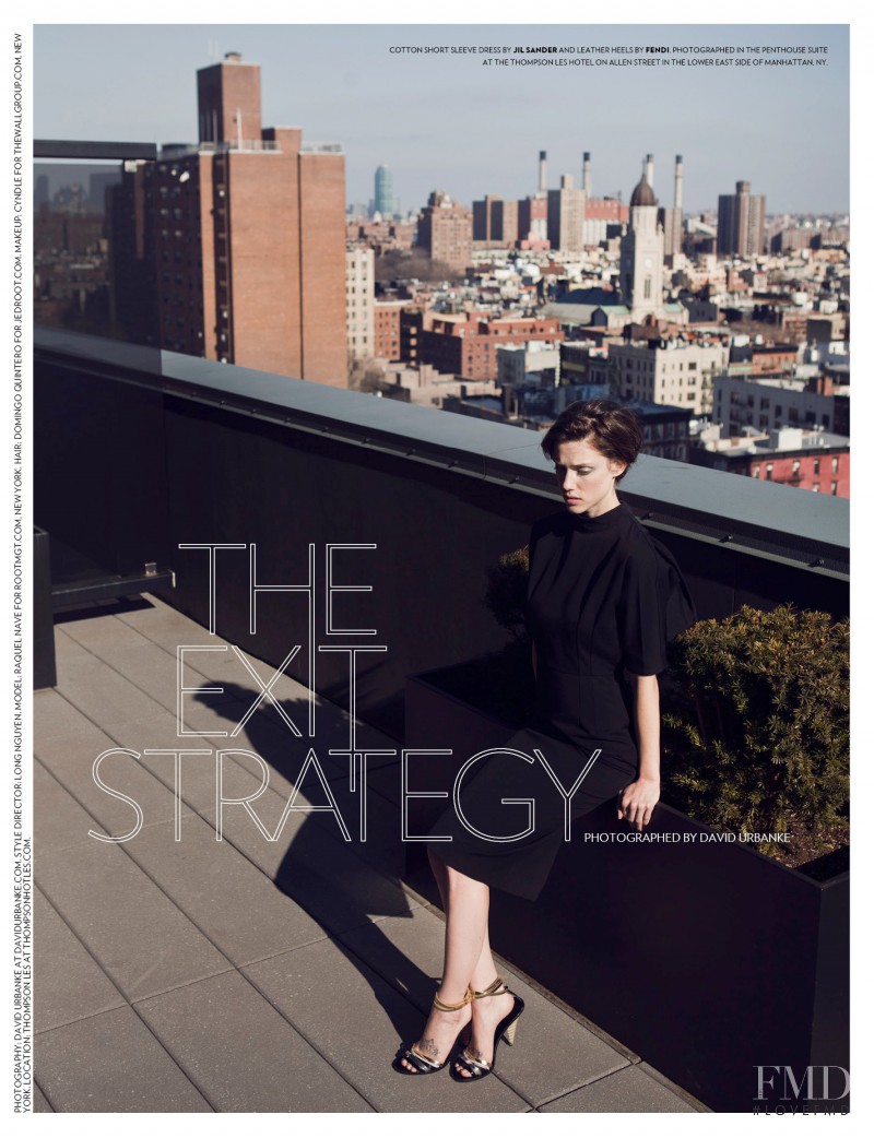 Raquel Nave featured in The Exit Strategy, March 2012