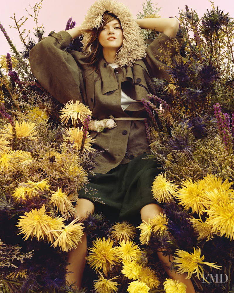 Kasia Struss featured in Safari Flower, February 2012