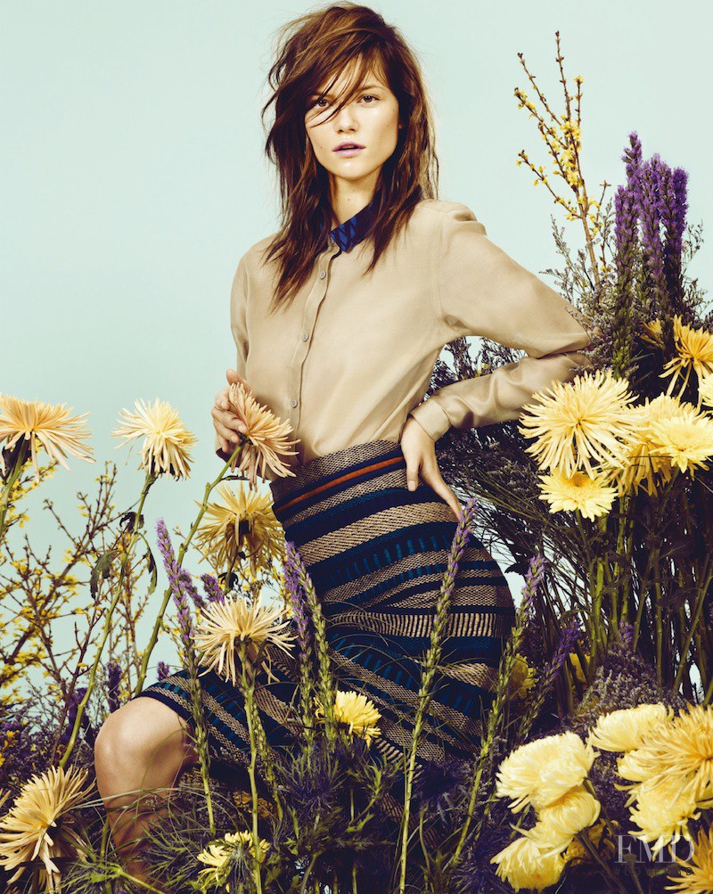 Kasia Struss featured in Safari Flower, February 2012