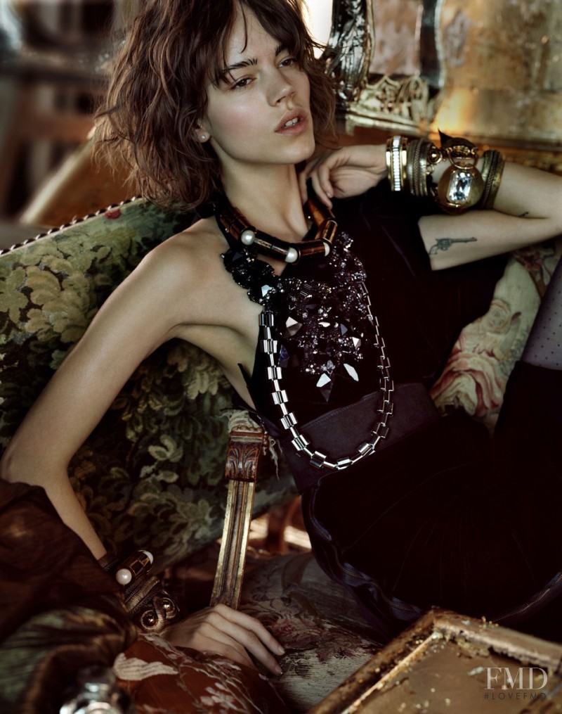 Freja Beha Erichsen featured in Enter The Dinner Dress, September 2009