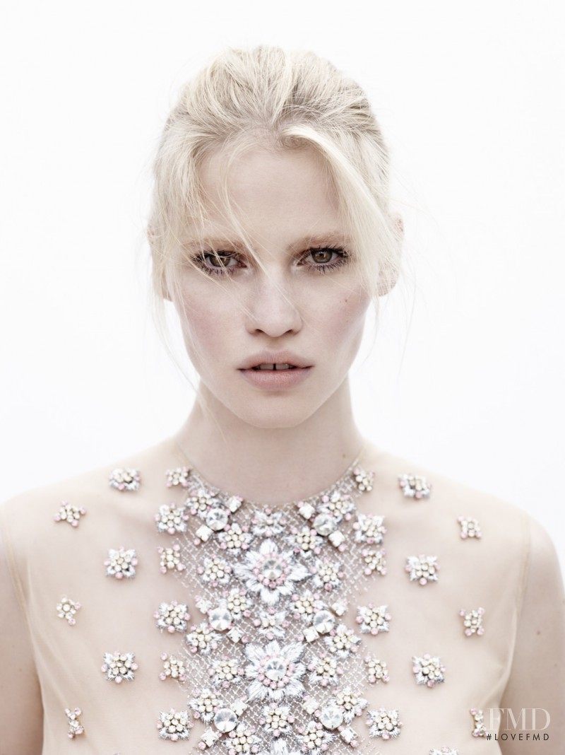 Lara Stone featured in In Your Eyes, May 2012