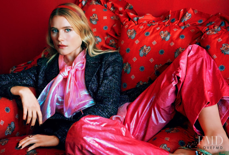 Dree Hemingway featured in A Fine Vintage, March 2016