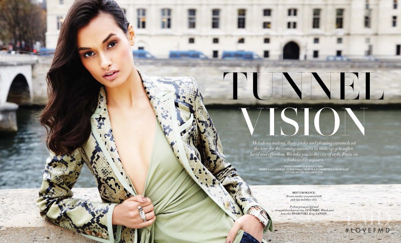 Gizele Oliveira featured in Tunnel Vision, January 2016