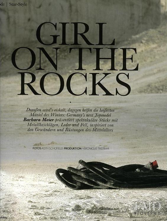 Girl On The Rocks, November 2007