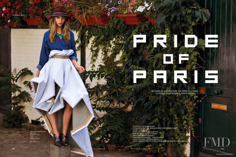 Alexandra Tikerpuu featured in Pride of Paris , December 2015