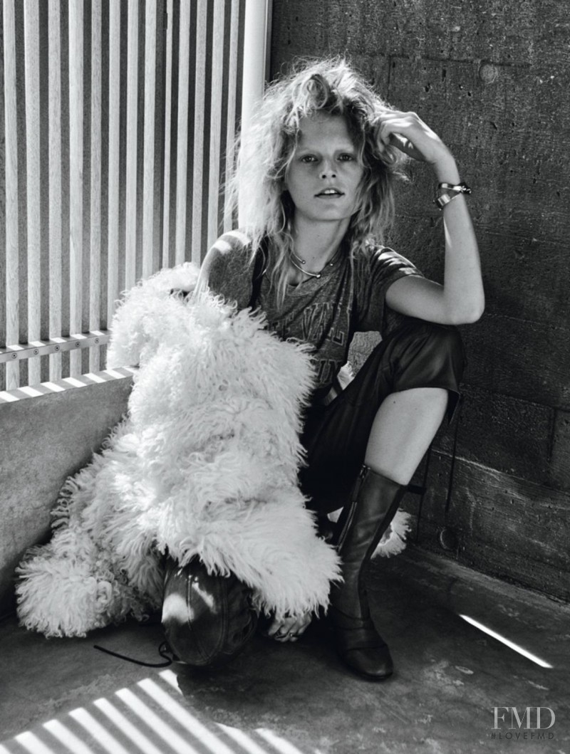 Hanne Gaby Odiele featured in Come As YOU Are, September 2016