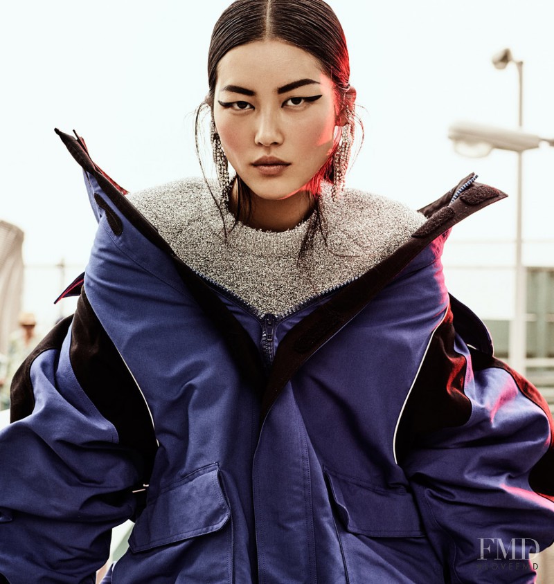 Liu Wen featured in Trail Blazer, September 2016
