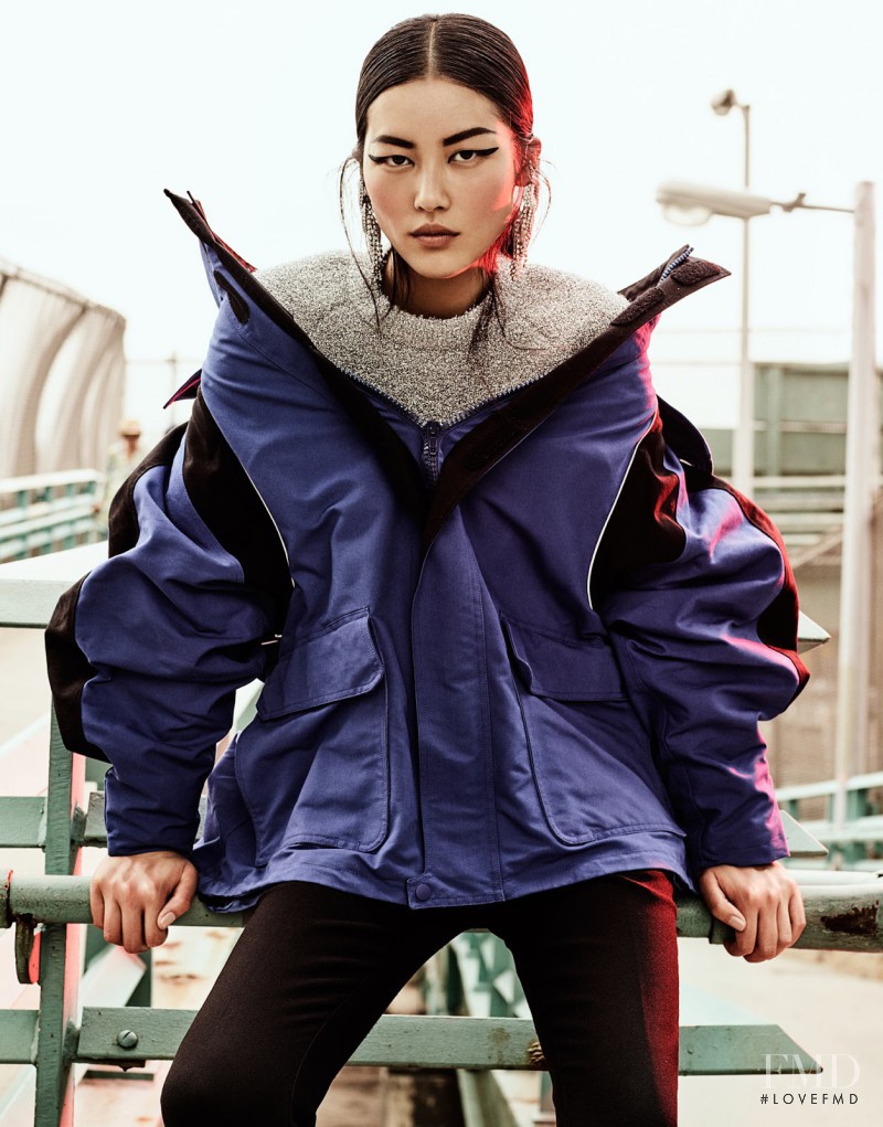 Liu Wen featured in Trail Blazer, September 2016