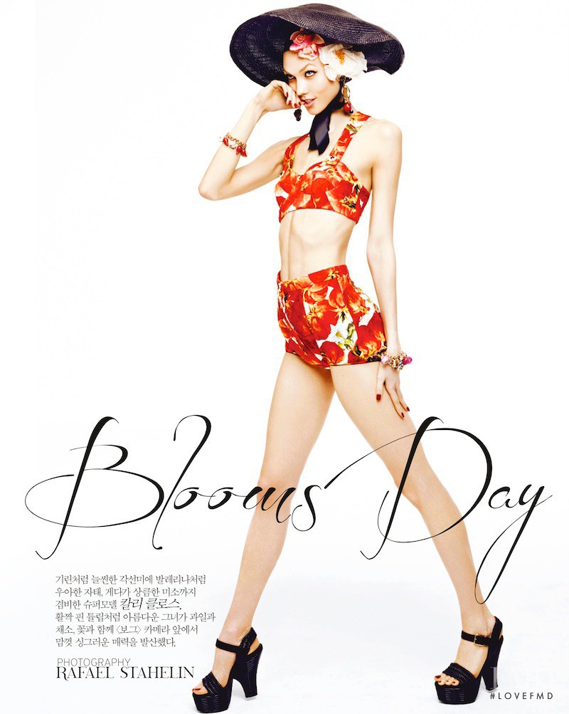 Karlie Kloss featured in Blooms Day, March 2012