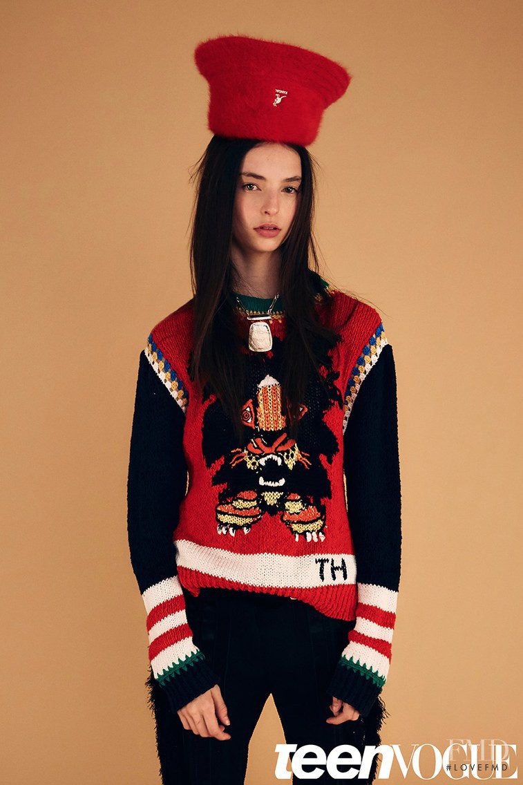 Sophie Jones featured in Teen Vogue Picks the 9 Coolest Models You Need to Know Now, February 2016
