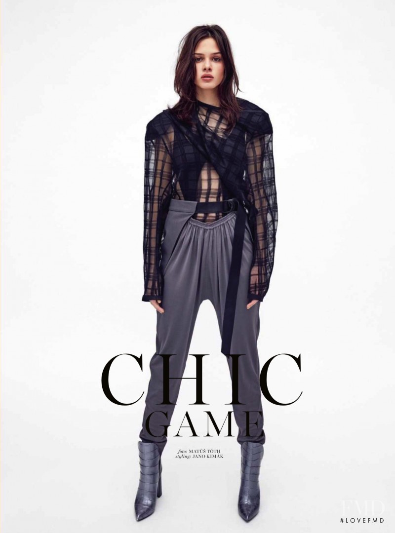 Mag Cysewska featured in Chic Game, April 2017