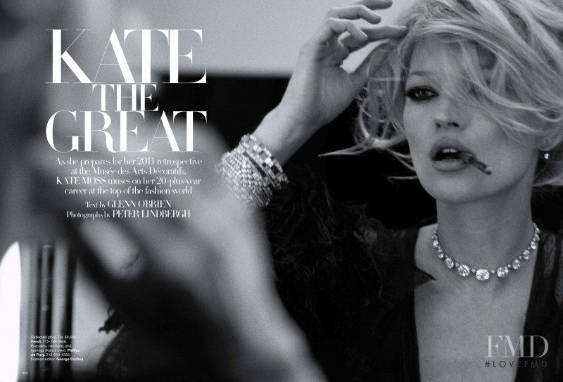 Kate Moss featured in Kate The Great, March 2010