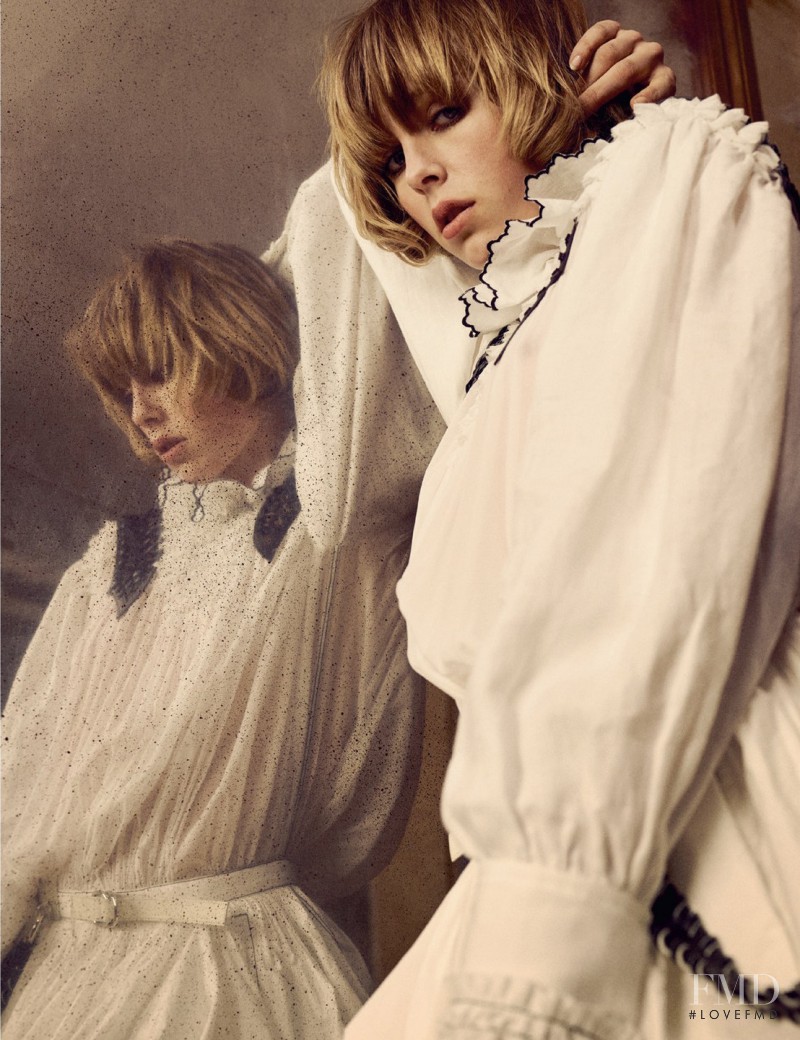 Edie Campbell featured in Just Me, April 2016