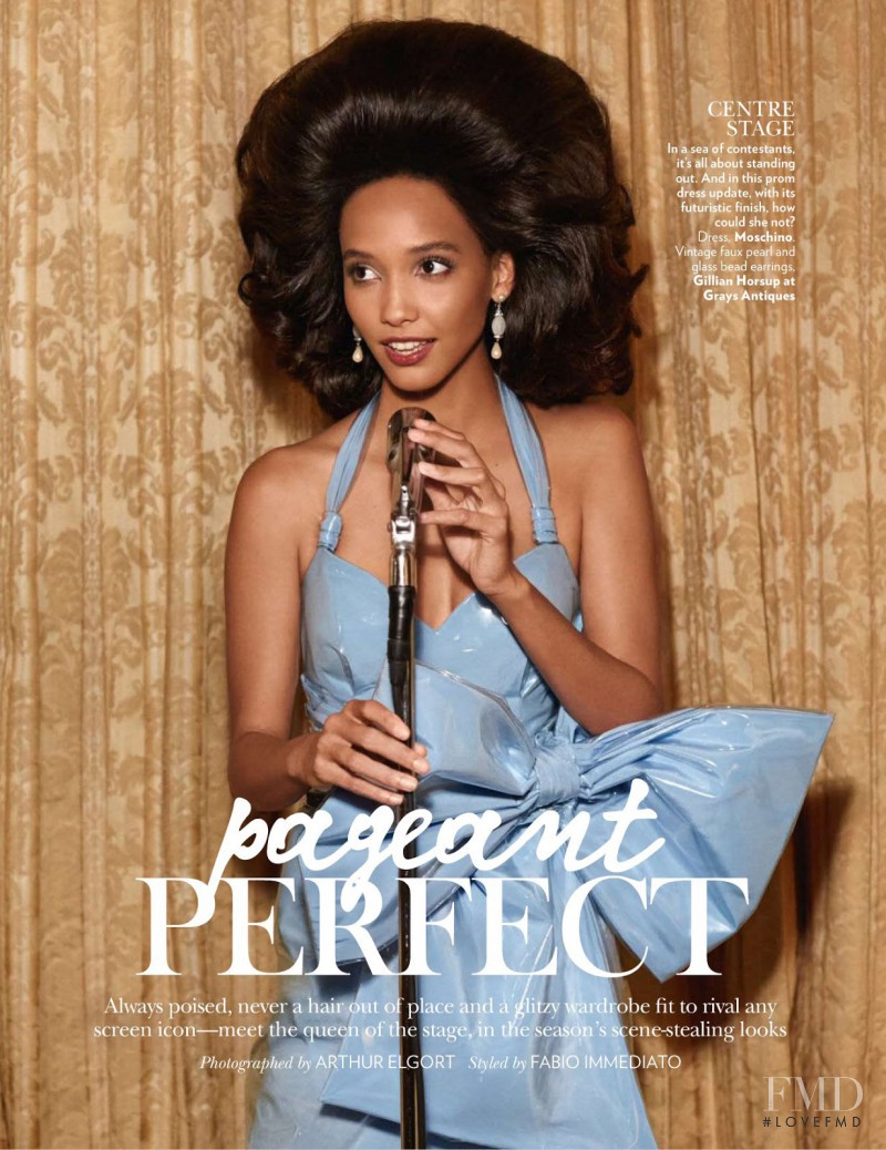 Cora Emmanuel featured in Pageant Perfect , April 2016