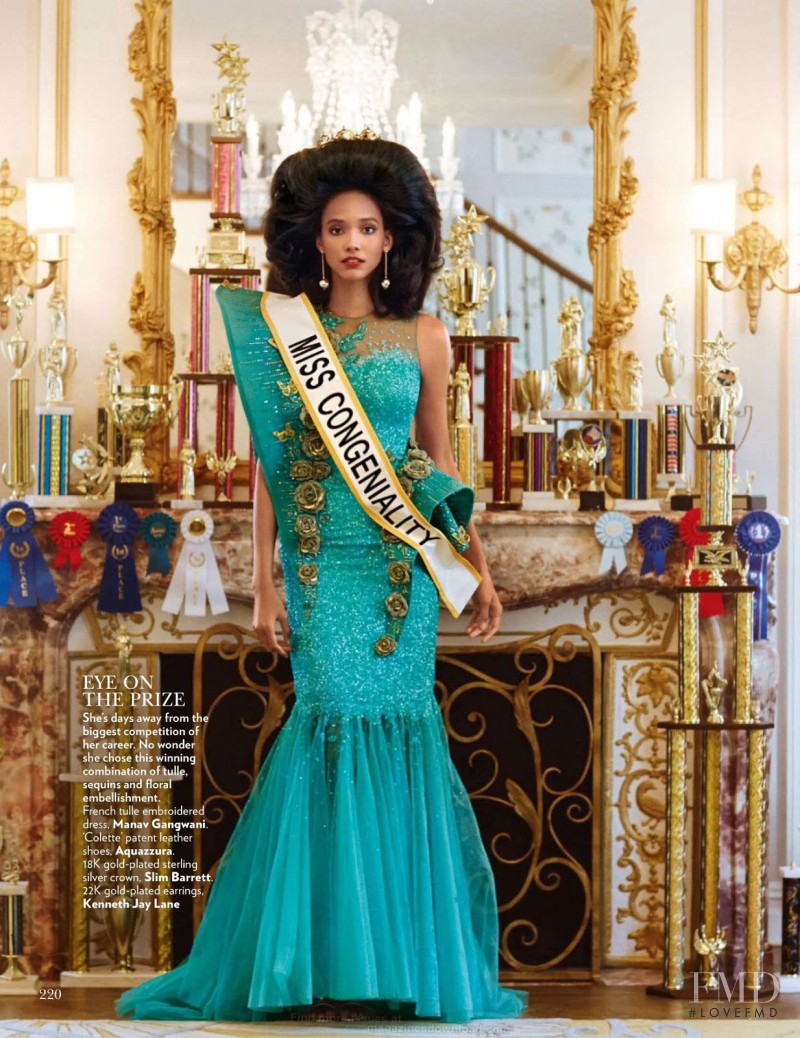 Cora Emmanuel featured in Pageant Perfect , April 2016