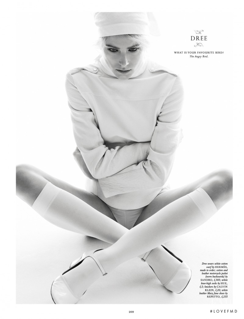 Dree Hemingway featured in Bedlam, March 2012