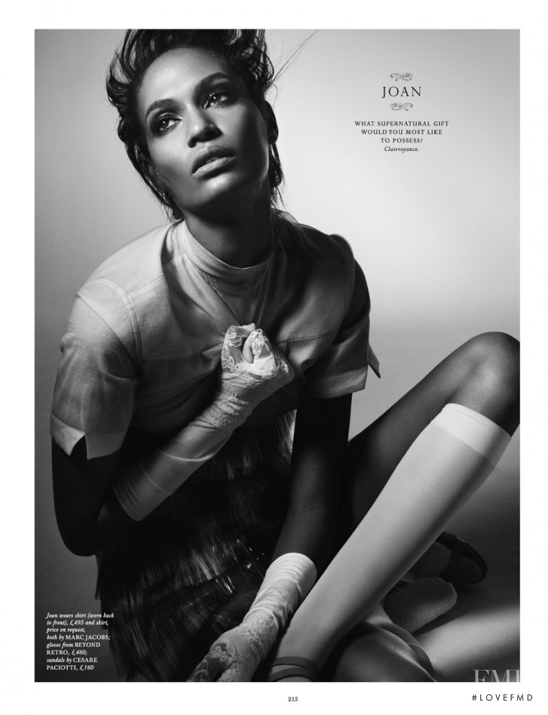 Joan Smalls featured in Bedlam, March 2012