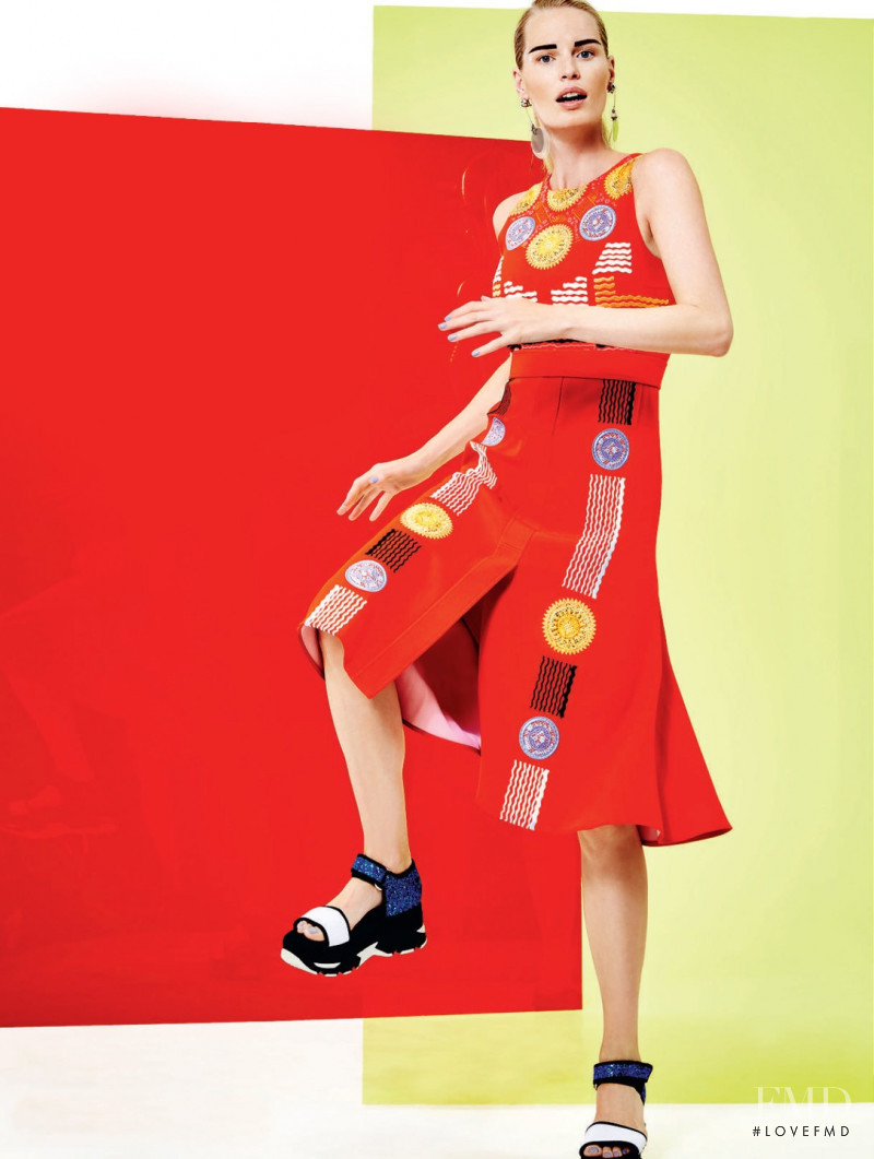 Caroline Winberg featured in Fashion Goes Pop, February 2016
