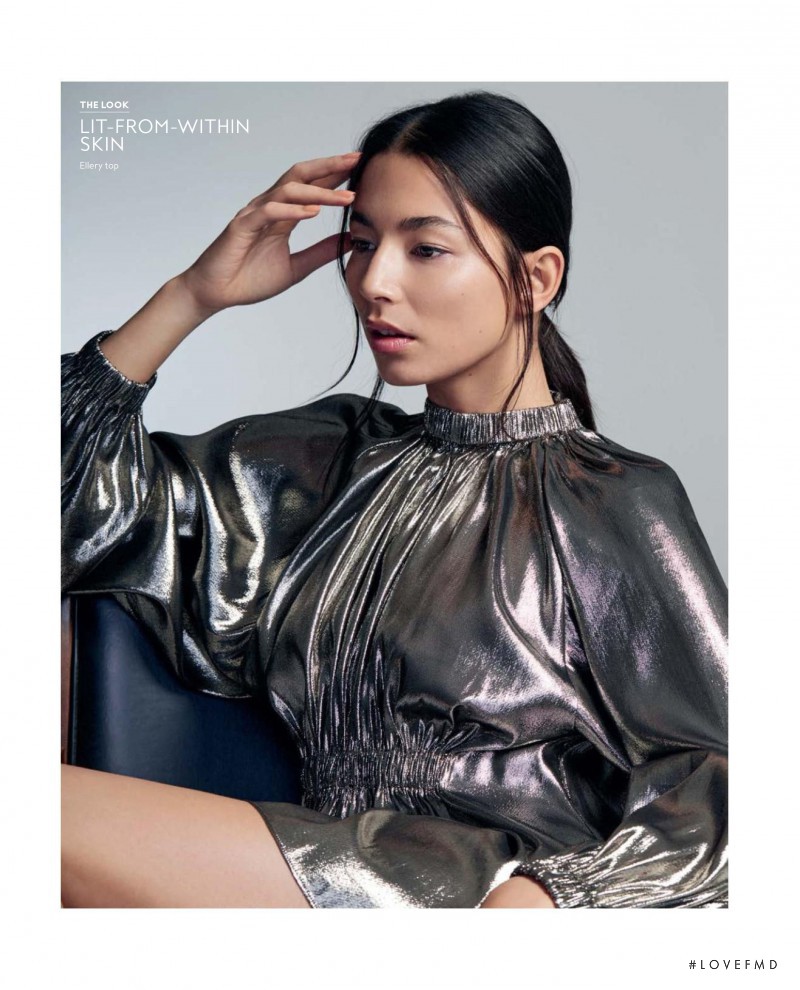 Jessica Gomes featured in High Shine, April 2017