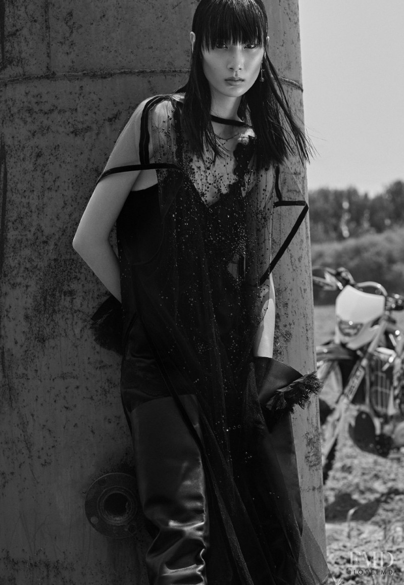 Dongqi Xue featured in Motorcycle Girl, August 2016