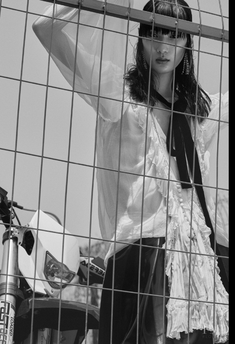 Dongqi Xue featured in Motorcycle Girl, August 2016
