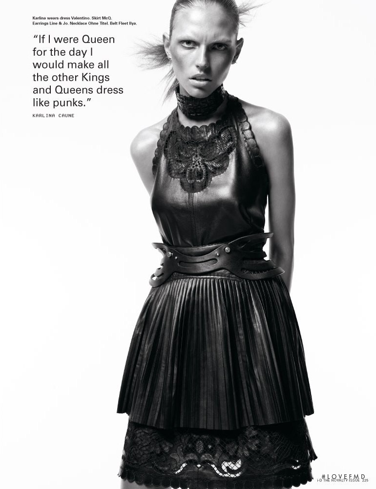 Karlina Caune featured in Don\'t Be a Drag, Just Be a Queen, March 2012