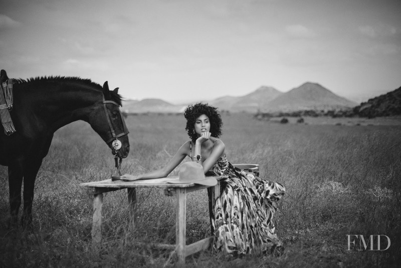 Imaan Hammam featured in Wild Routes, July 2017