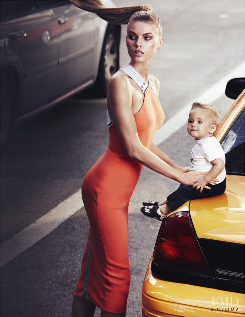 Maryna Linchuk featured in Baby On Board, May 2012